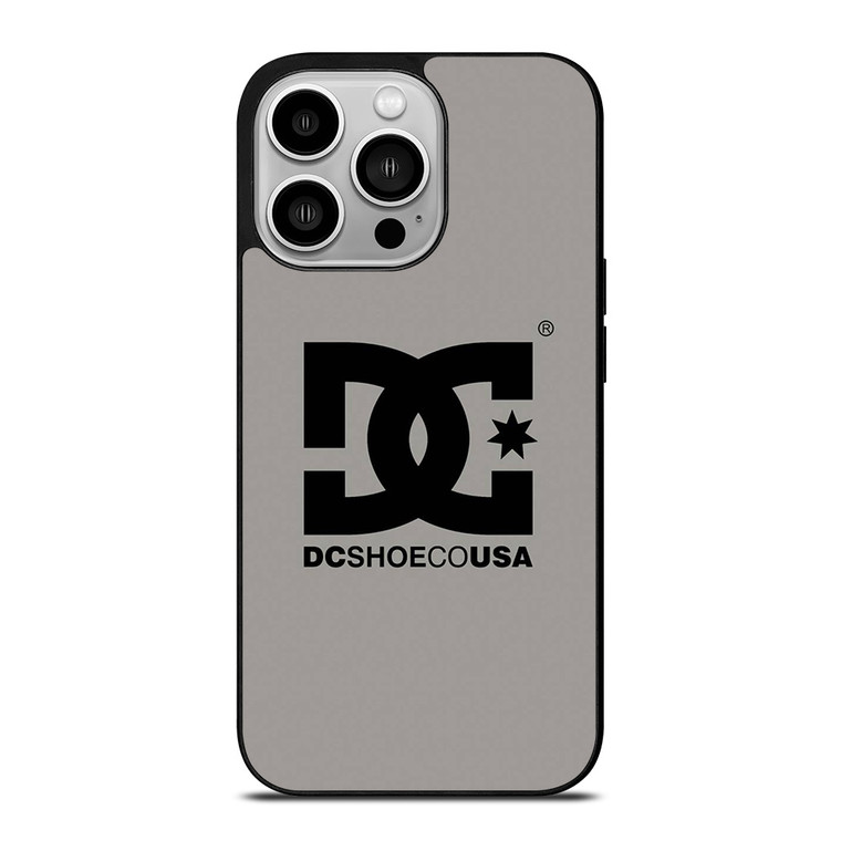 DC SHOE CO USA LOGO GREY iPhone 14 Pro Case Cover