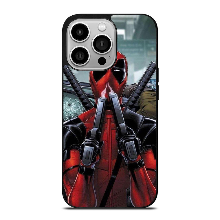 DEADPOOL ANTI HERO MARVEL iPhone 14 Pro Case Cover