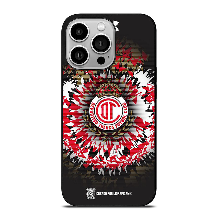 DEPORTIVO TOLUCA FOOTBALL LOGO iPhone 14 Pro Case Cover