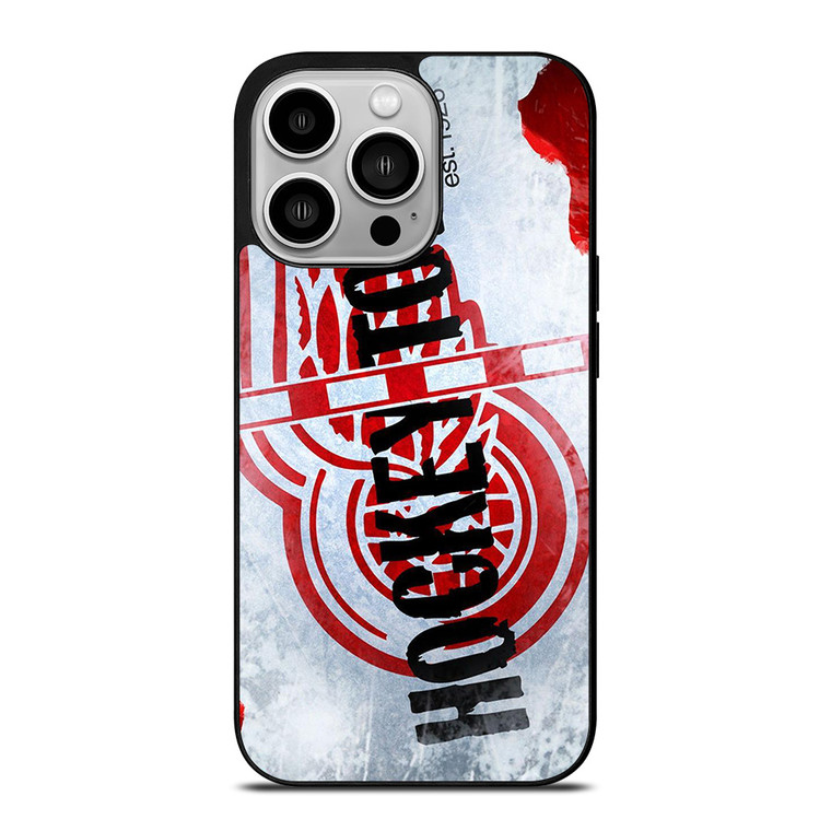 DETROIT REDWINGS NHL iPhone 14 Pro Case Cover