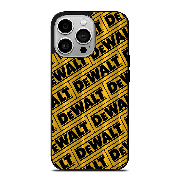 DEWALT TOOLS PATTERN iPhone 14 Pro Case Cover