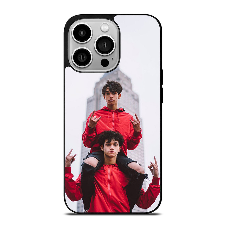 DOBRE BROTHER TWINS iPhone 14 Pro Case Cover