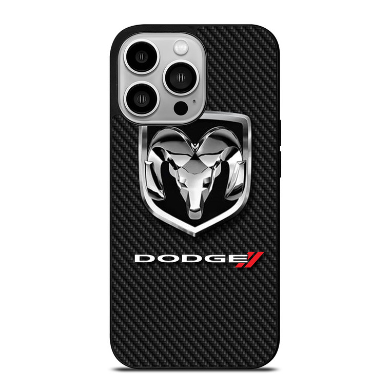 DODGE RAM CARBON iPhone 14 Pro Case Cover
