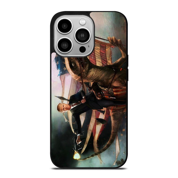 DONALD TRUMP AMERICAN RAPTOR iPhone 14 Pro Case Cover