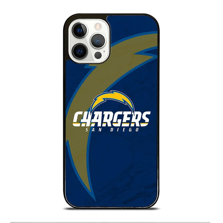 SAN DIEGO CHARGERS MARBLE iPhone 12 Pro Case Cover