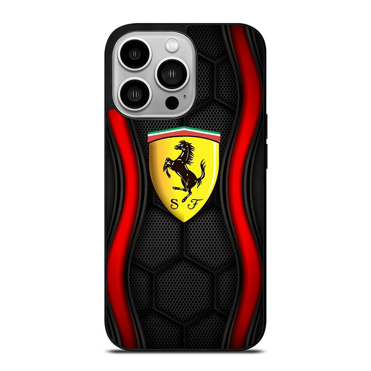 FERRARI CAR LOGO iPhone 14 Pro Case Cover FERRARI CAR LOGO iPhone 14 Pro Case Cover