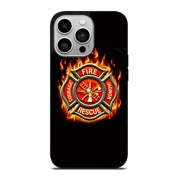 FIREFIGHTER FIREMAN LOGO iPhone 14 Pro Case Cover