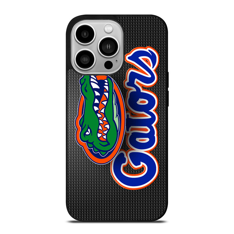 FLORIDA GATORS METAL LOGO iPhone 14 Pro Case Cover