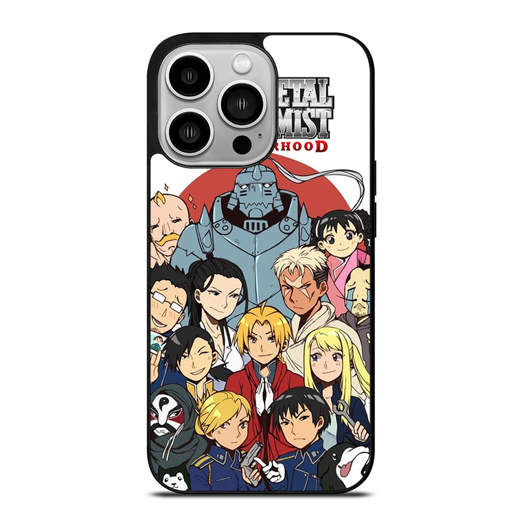 FULLMETAL ALCHEMIST BROTHERHOOD CHARACTER iPhone 14 Pro Case Cover