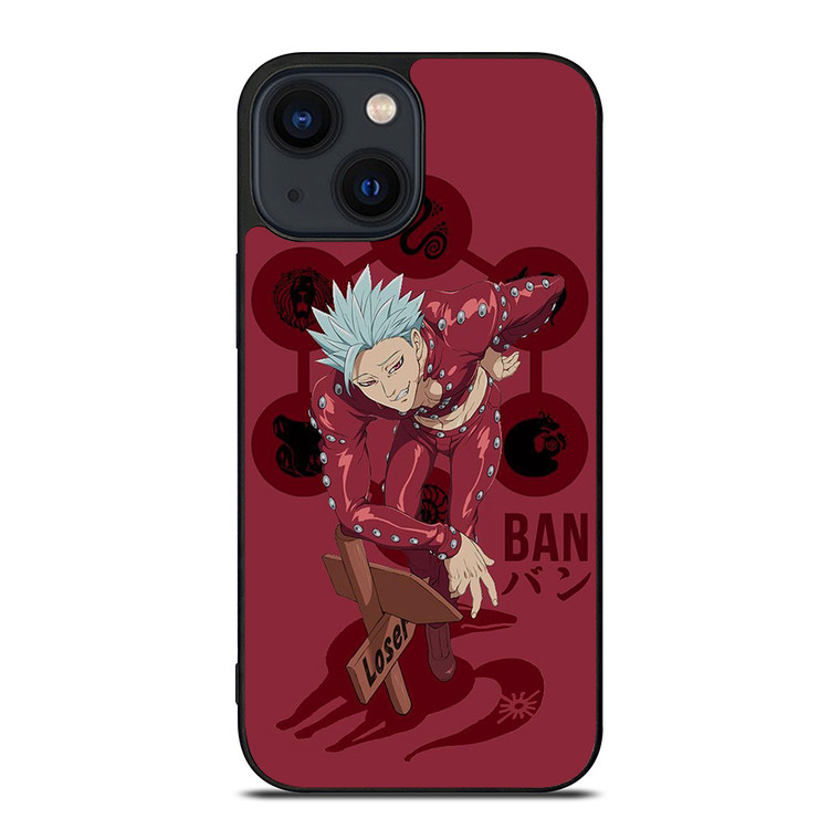 7 SEVEN DEADLY SINS BAN iPhone 14 Plus Case Cover