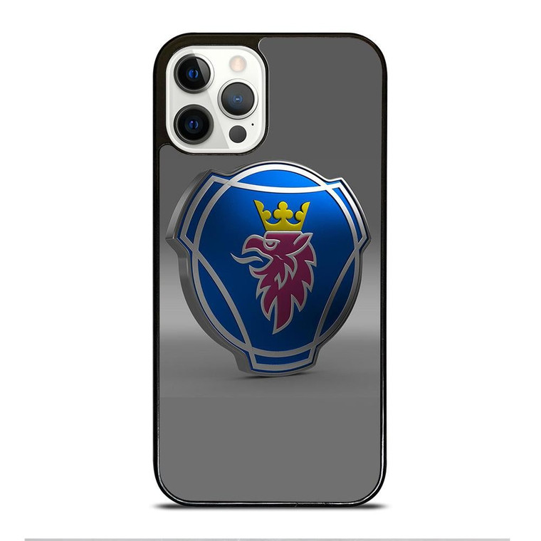 SCANIA TRUCK SAAB 3D LOGO iPhone 12 Pro Case Cover