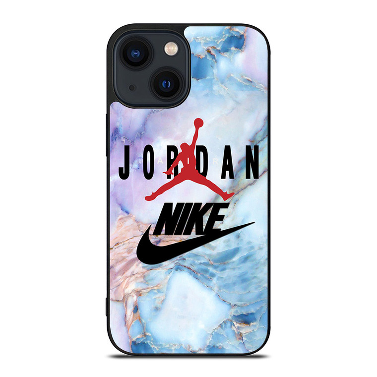 AIR JORDAN NIKE MARBLE iPhone 14 Plus Case Cover