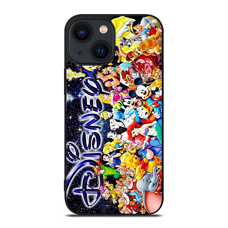 ALL DISNEY CHARACTER CARTOON iPhone 14 Plus Case Cover