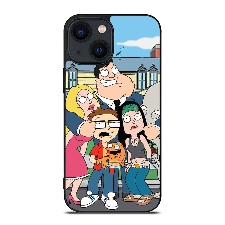 AMERICAN DAD ALL CAST iPhone 14 Plus Case Cover