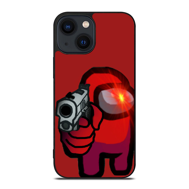 AMONG US IMPOSTOR RED iPhone 14 Plus Case Cover