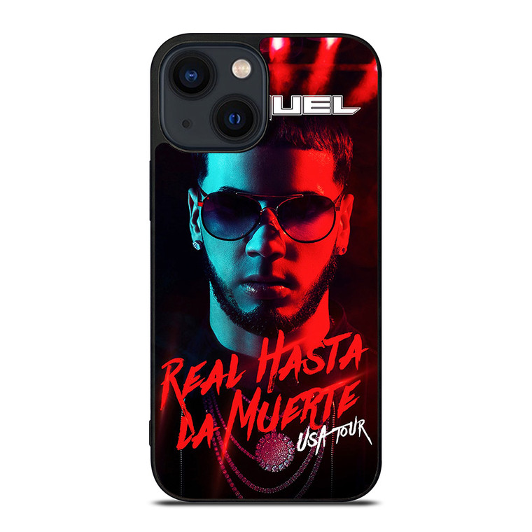 ANUEL AA REAL HASTA LA MUERTE USA TOUR iPhone 14 Plus Case Cover