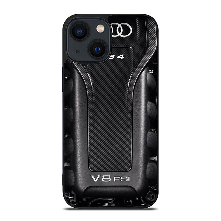 AUDI V8 FSI ENGINE CAR iPhone 14 Plus Case Cover