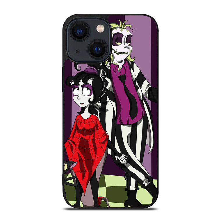 BEETLEJUICE TIM BURTON CARTOON iPhone 14 Plus Case Cover