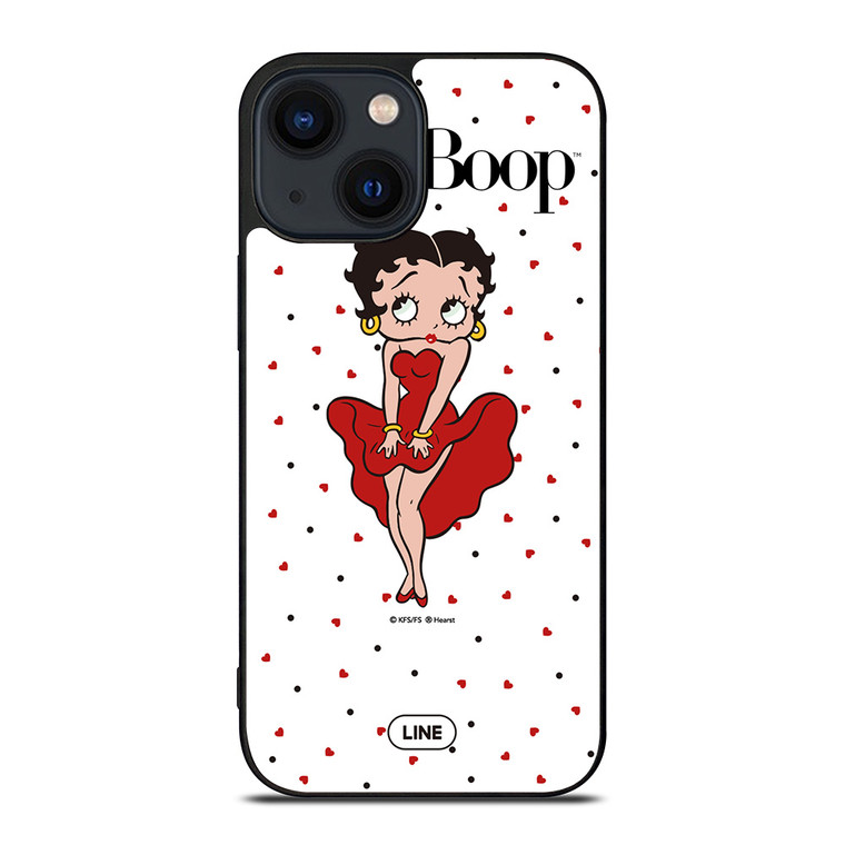 BETTY BOOP POLKADOT iPhone 14 Plus Case Cover