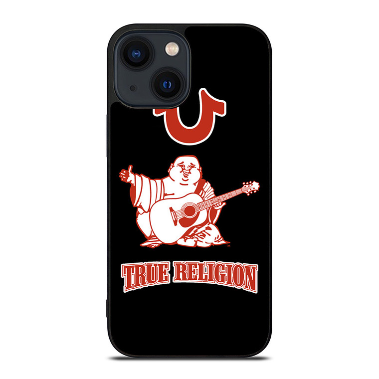BIG BUDDHA TRUE RELIGION LOGO iPhone 14 Plus Case Cover