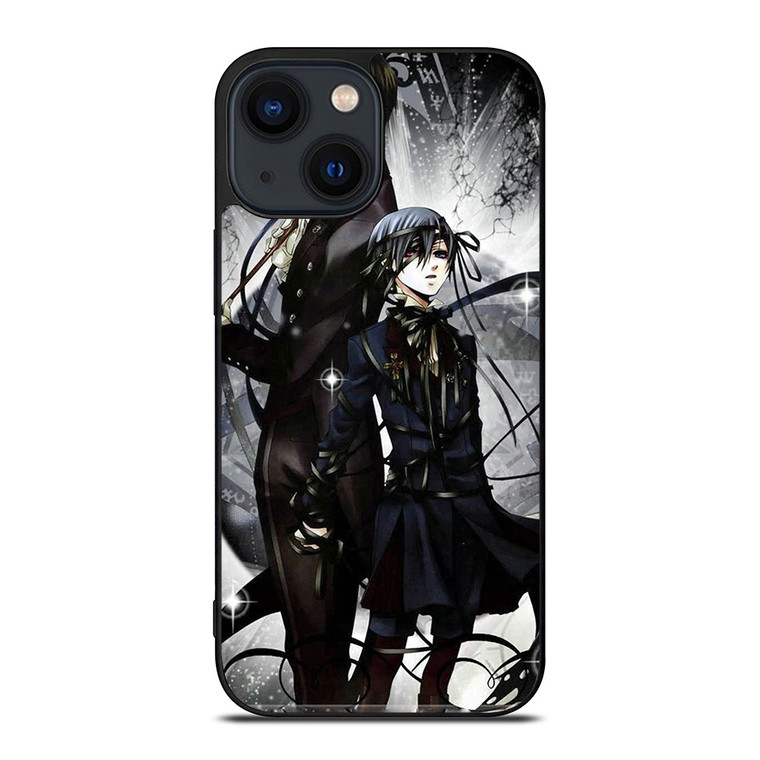 BLACK BUTLER CARTOON iPhone 14 Plus Case Cover