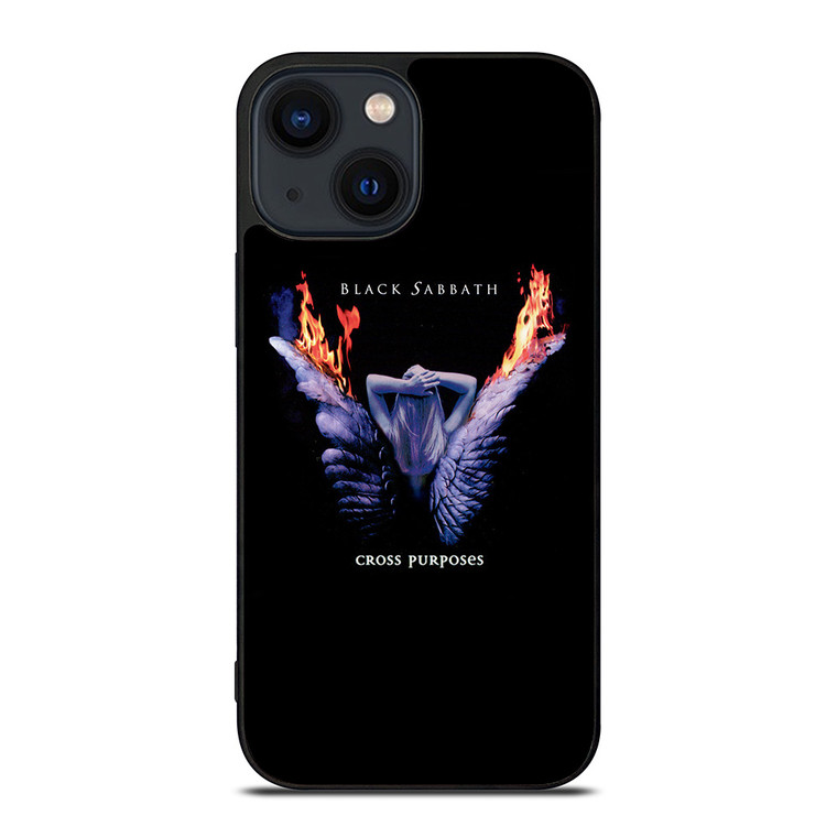 BLACK SABBATH CROSS PURPOSE ALBUM ART iPhone 14 Plus Case Cover