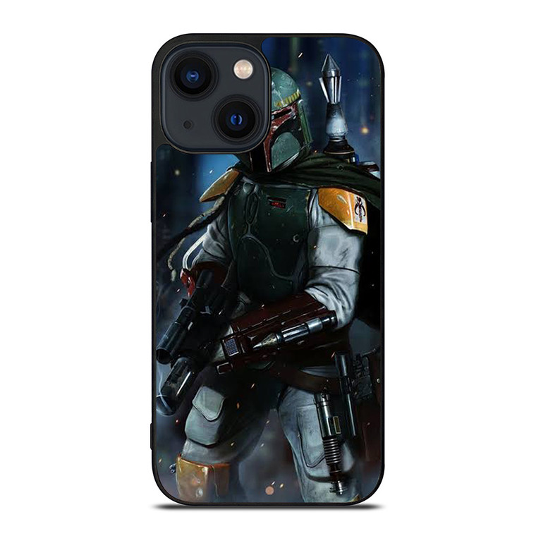 BOBA FETT STAR WARS iPhone 14 Plus Case Cover