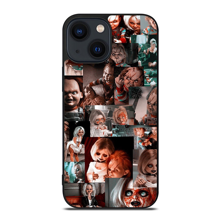 BRIDE OF CHUCKY COLLAGE iPhone 14 Plus Case Cover