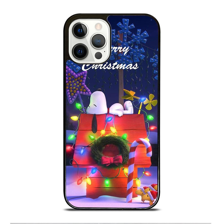 SNOOPY MERRY CHRISTMAS iPhone 12 Pro Case Cover
