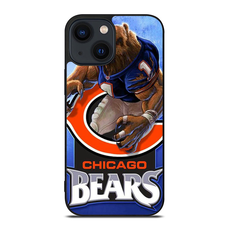 CHICAGO BEARS MASCOT LOGO iPhone 14 Plus Case Cover