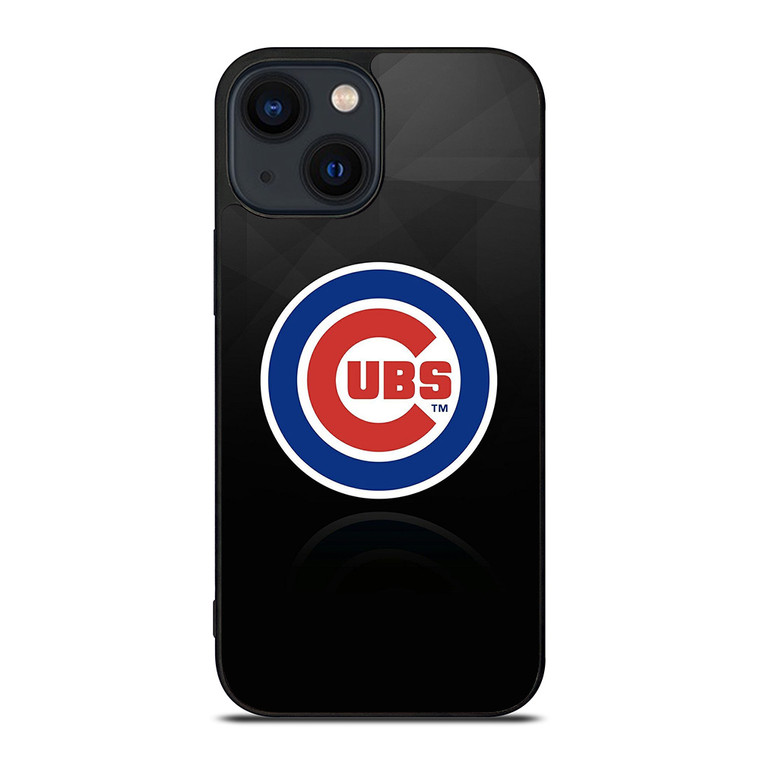 CHICAGO CUBS REFLECTED LOGO iPhone 14 Plus Case Cover