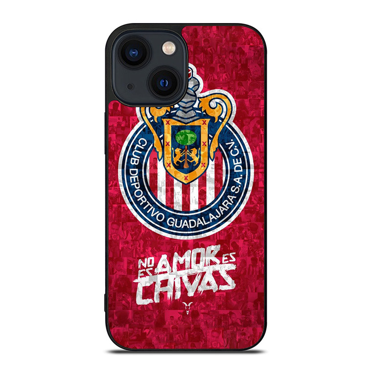 CHIVAS DE GUADALAJARA FOOTBALL iPhone 14 Plus Case Cover