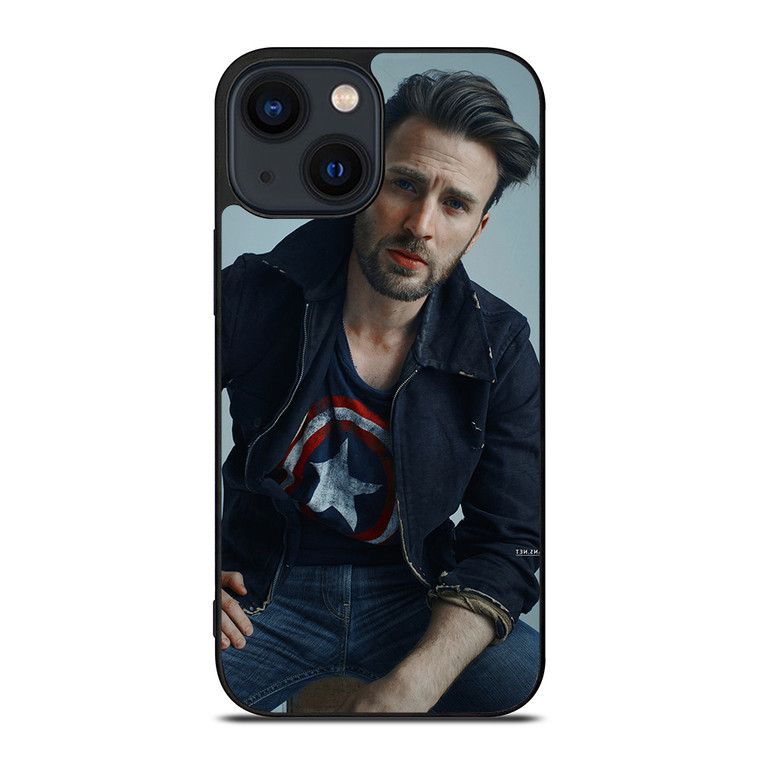 CHRIS EVANS CAPTAIN AMERICA iPhone 14 Plus Case Cover CHRIS EVANS CAPTAIN AMERICA iPhone 14 Plus Case Cover