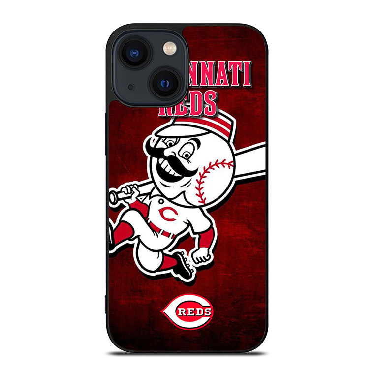 CINCINNATI REDS LOGO BASEBALL iPhone 14 Plus Case Cover