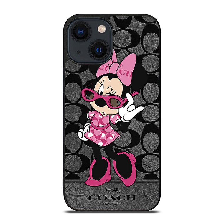 COACH MINNIE MOUSE CUTE iPhone 14 Plus Case Cover