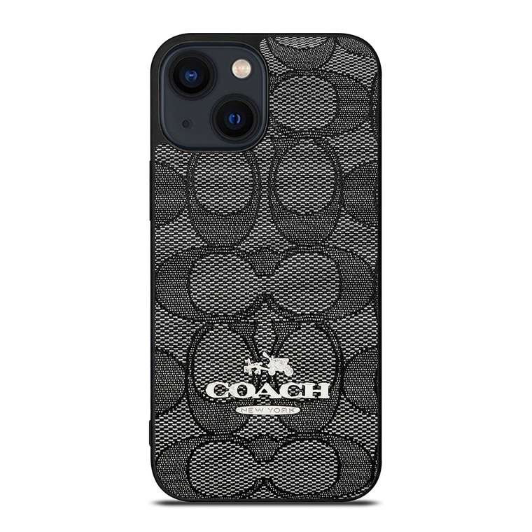 COACH NEW YORK CHARLIE SIGNATURE iPhone 14 Plus Case Cover