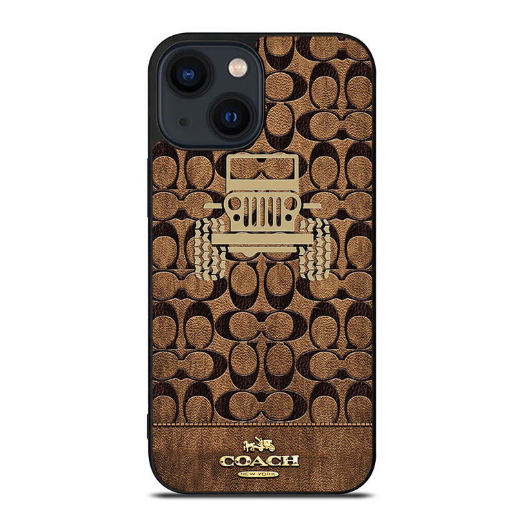 COACH NEW YORK JEEP 2 iPhone 14 Plus Case Cover