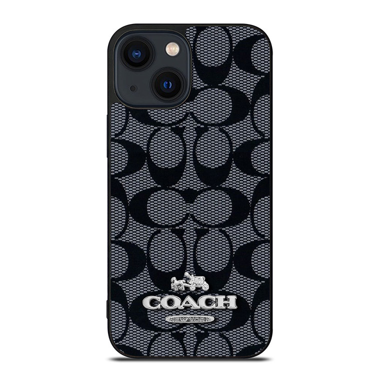 COACH NEW YORK PATTERN 2 iPhone 14 Plus Case Cover