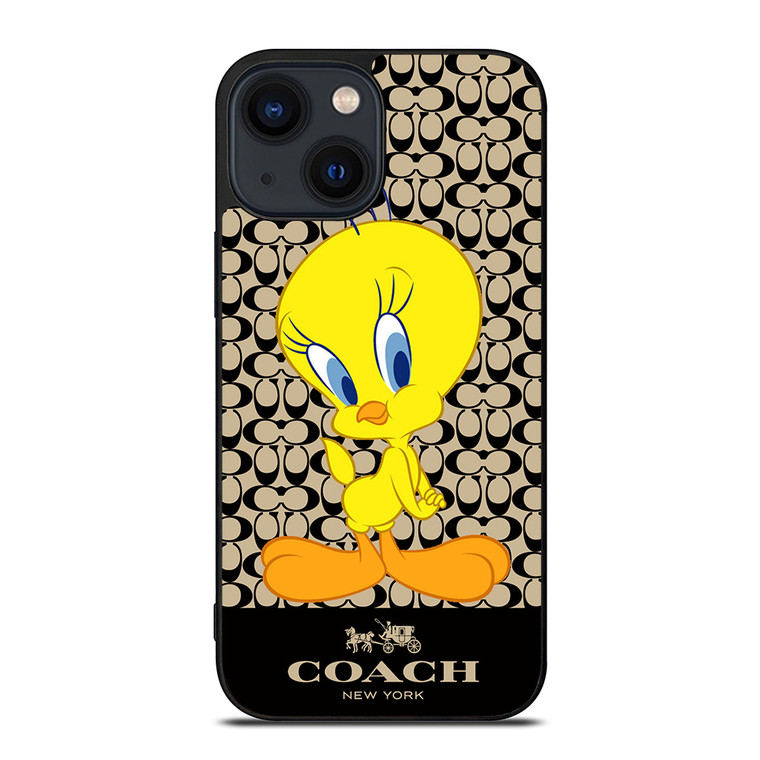 COACH NEW YORK TWEETY BIRD iPhone 14 Plus Case Cover
