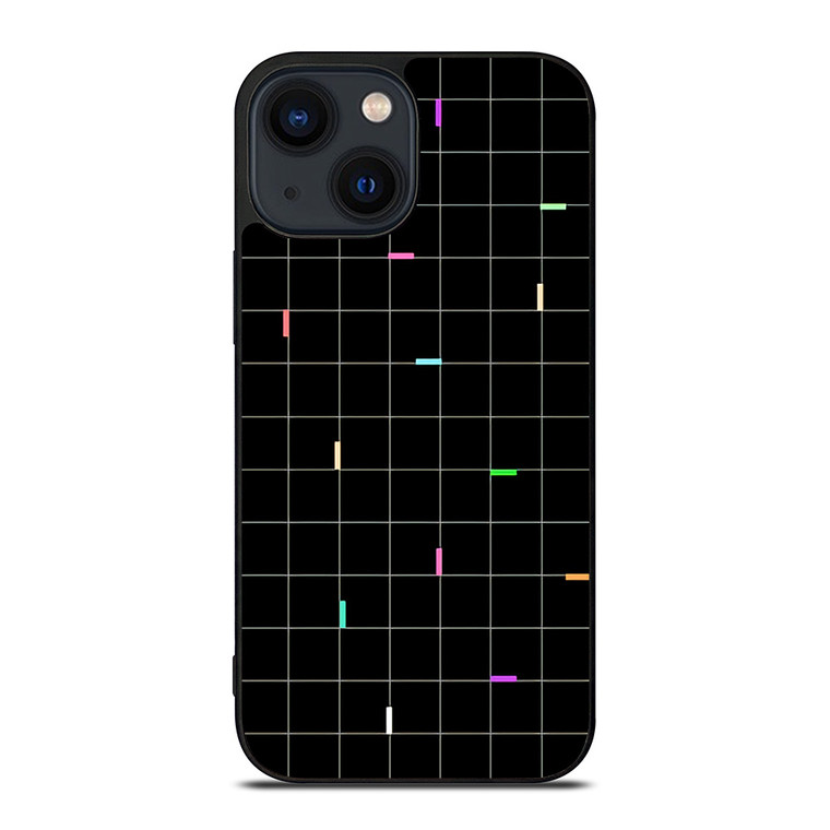 COLORED AESTHETIC GRID iPhone 14 Plus Case Cover