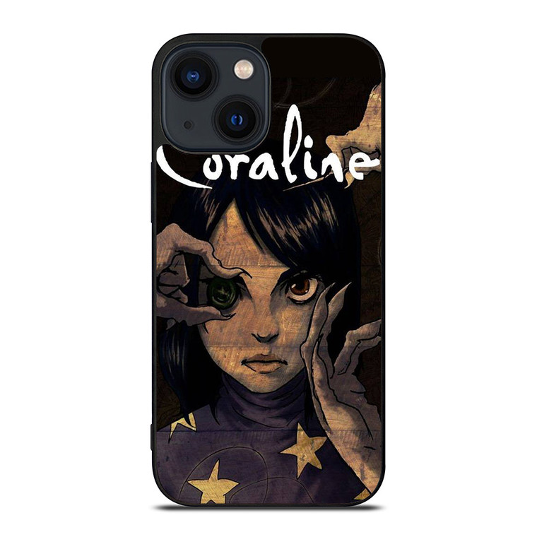 CORALINE FACE CARTOON iPhone 14 Plus Case Cover