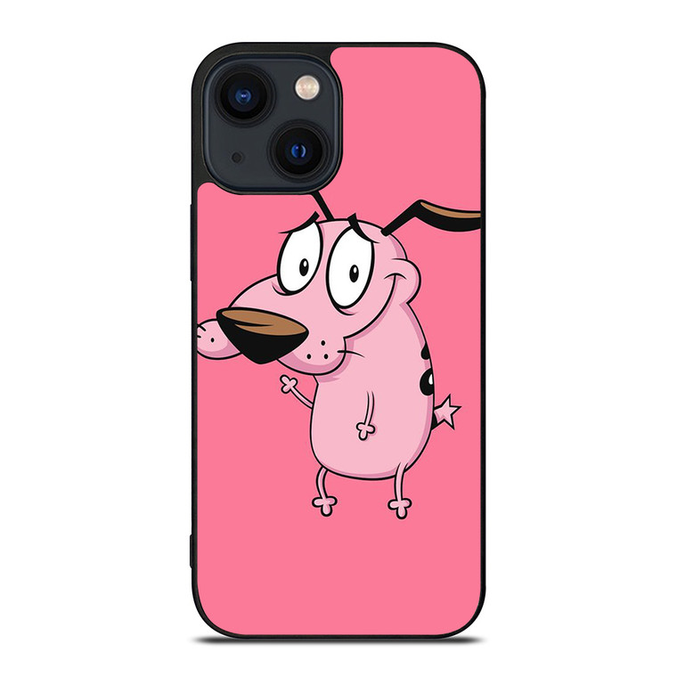 COURAGE THE COWARDLY DOG CARTOON iPhone 14 Plus Case Cover
