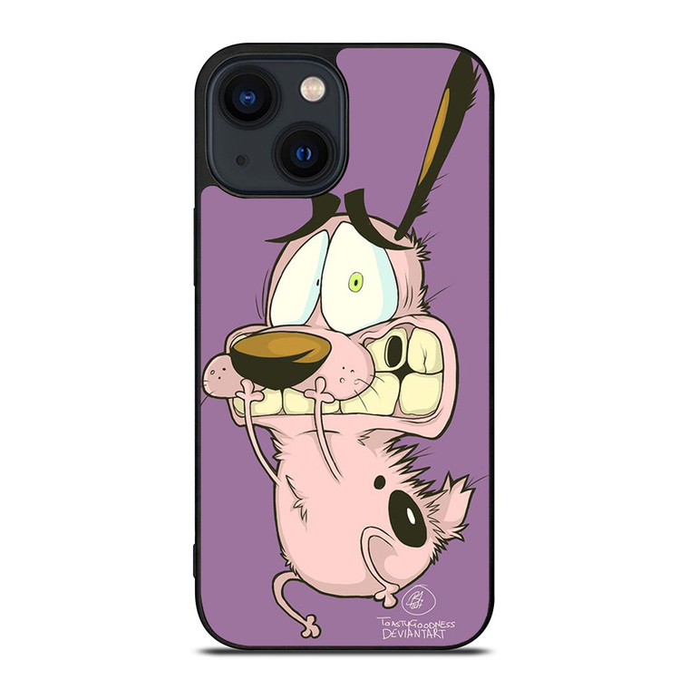 COURAGE THE COWARDLY DOG iPhone 14 Plus Case Cover
