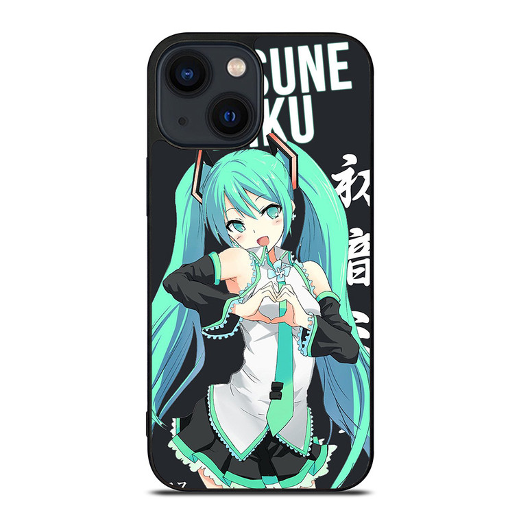CUTE HATSUNE MIKU iPhone 14 Plus Case Cover