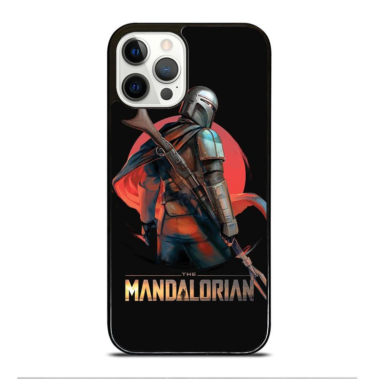 STAR WARS THE MANDALORIAN ART  iPhone 12 Pro Case Cover