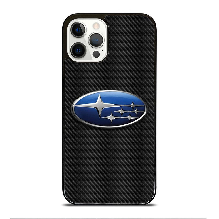 SUBARU CARBON LOGO iPhone 12 Pro Case Cover