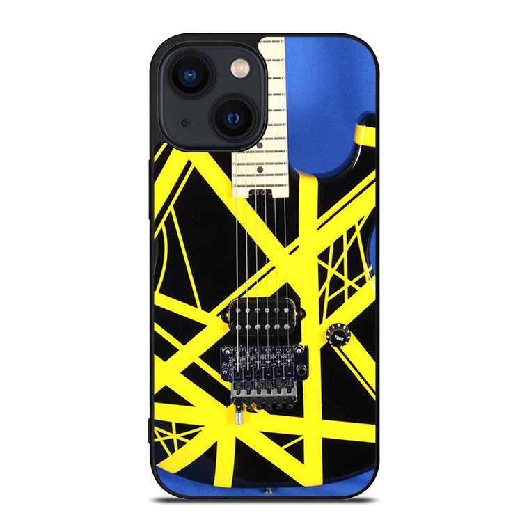 EDDIE VAN HALEN GUITAR YELLOW iPhone 14 Plus Case Cover