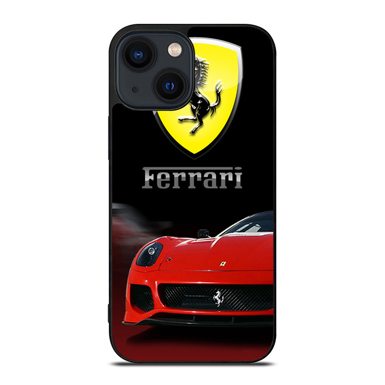 FERRARI RED CAR iPhone 14 Plus Case Cover