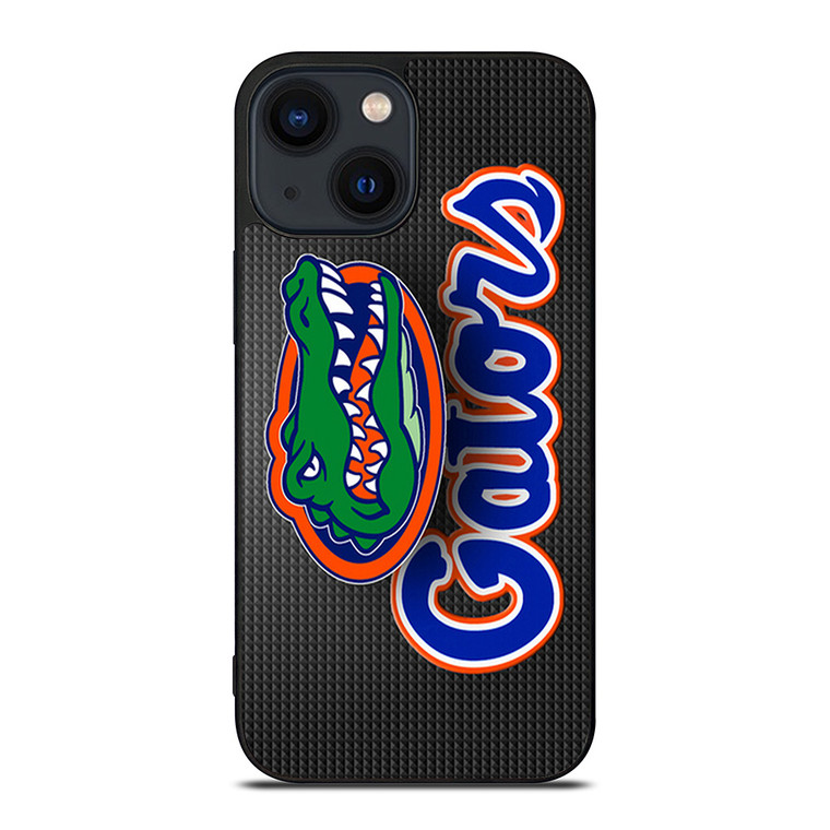 FLORIDA GATORS METAL LOGO iPhone 14 Plus Case Cover