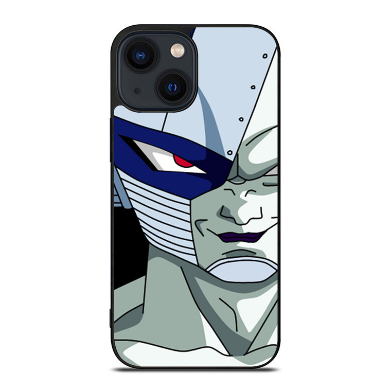 FRIEZA ANDROID FACE DRAGON BALL Z iPhone 14 Plus Case Cover